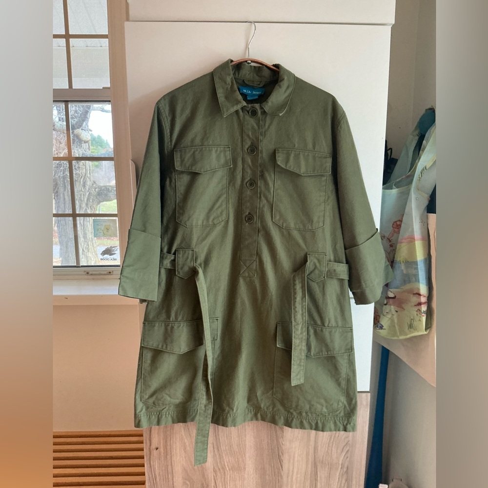 M.i.h. Stylish Olive Green Mini Dress